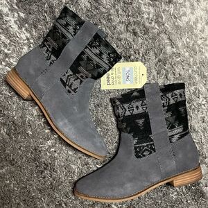 NIB TOMS Laurel Southwest Booties